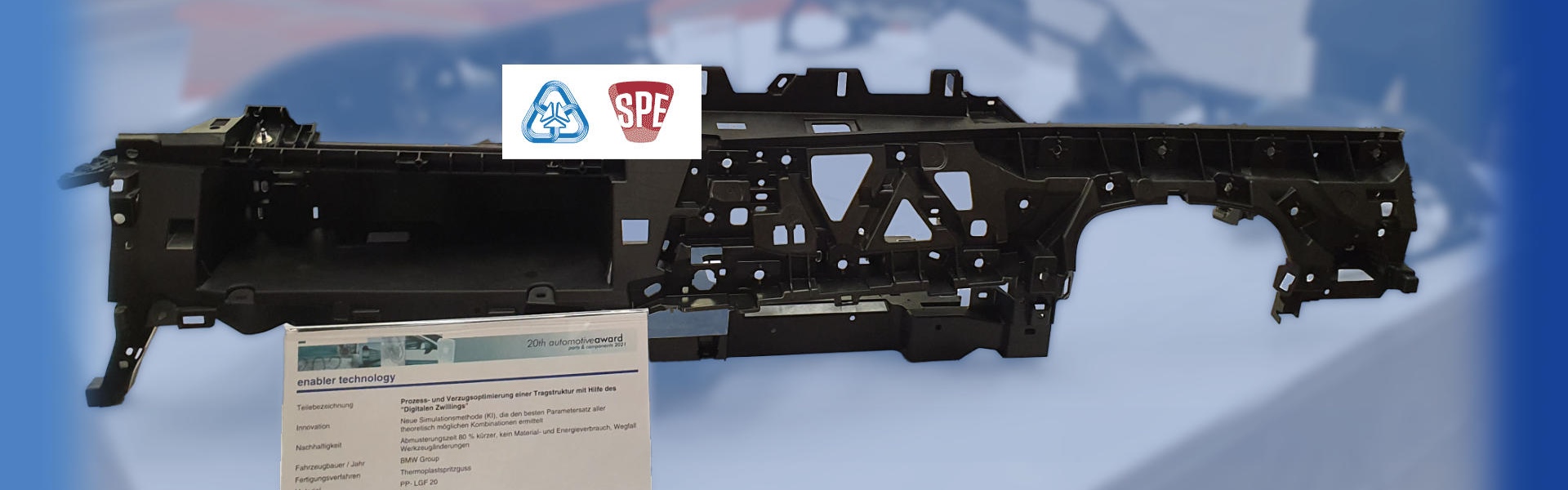 Prämierung beim SPE Automotive-Award 2021 für M.OPT® Multiphysik-Entwicklungsmethodik