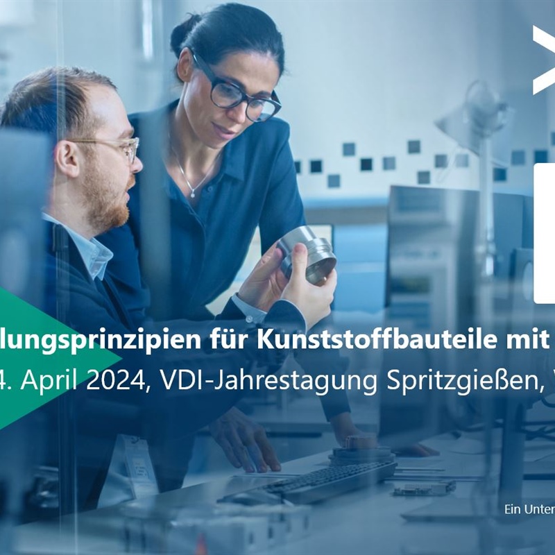 SAVE THE DATE! Treffen Sie M.TEC auf der VDI-Jahrestagung SPRITZGIESSEN 2024 mit einem Vortrag zu Rezyklaten im Engineering