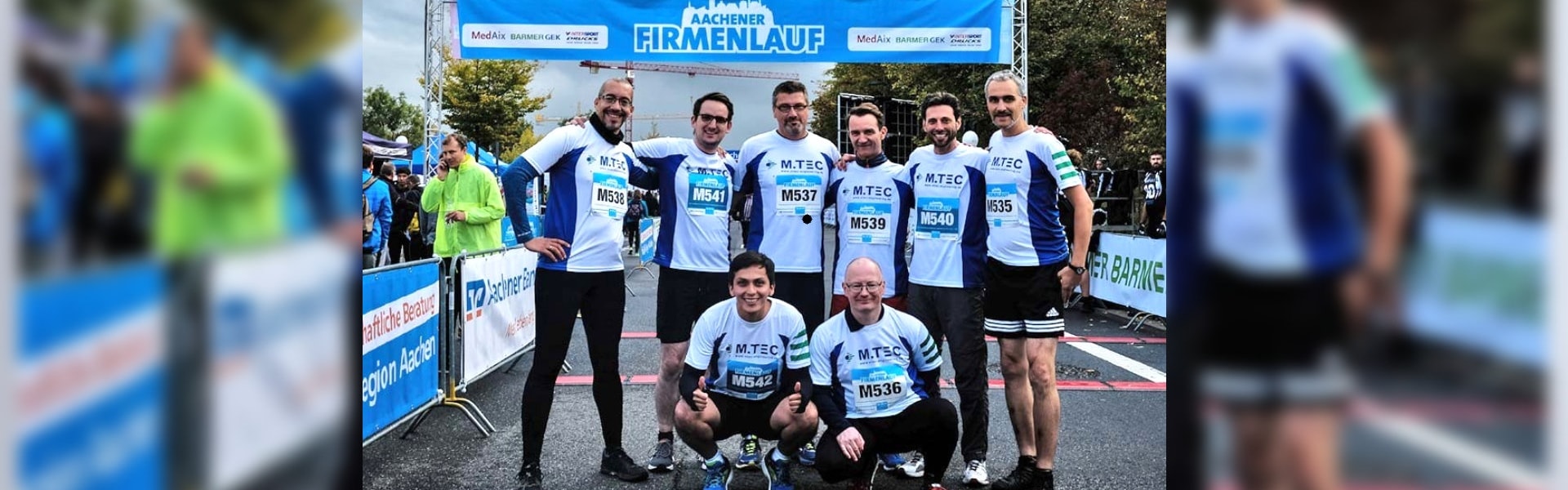 M.TEC Engineers at the 7th Aachen Company Run