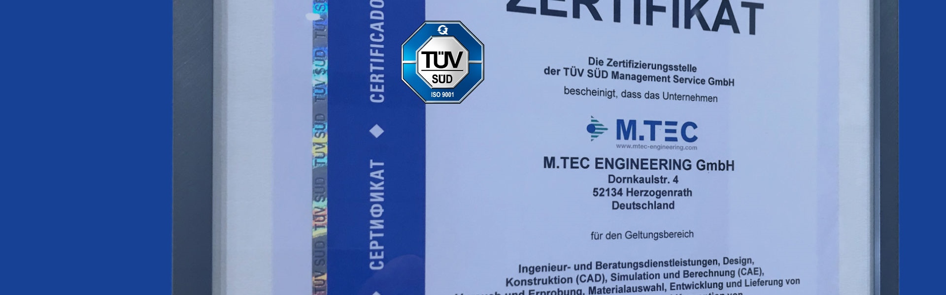 ISO 9001 re-certification