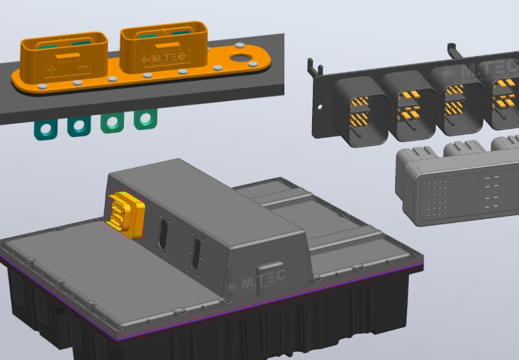 Electromechanical powertrain components for EMobility