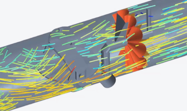 Anlagenbau Industrieprozesse CFD Simulation: Kraftwerksk&uuml;hlleitungen
