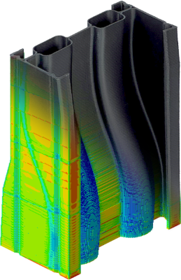 Simulation 3D-Druck Kunststoffteile
